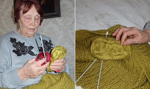 Уникальные свитера по дизайну нейросети вяжут бабушки в Новосибирске