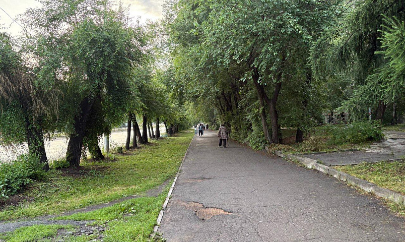 Новые фонари зажгут к середине осени в Зыряновском сквере на Восходе