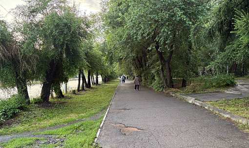 Новые фонари зажгут к середине осени в Зыряновском сквере на Восходе