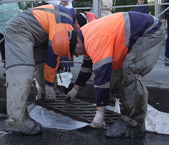 Новую ливнёвку построили в сжатые сроки в Заельцовском районе