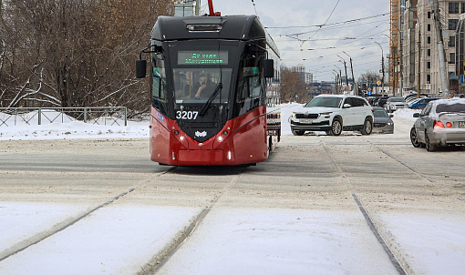 Мэр Кудрявцев: семь новых кузовов трамваев доставили в Новосибирск