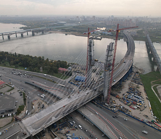 Концессионер продолжил строить четвёртый мост через Обь в Новосибирске