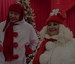 Новогоднюю резиденцию открыли в Новосибирске