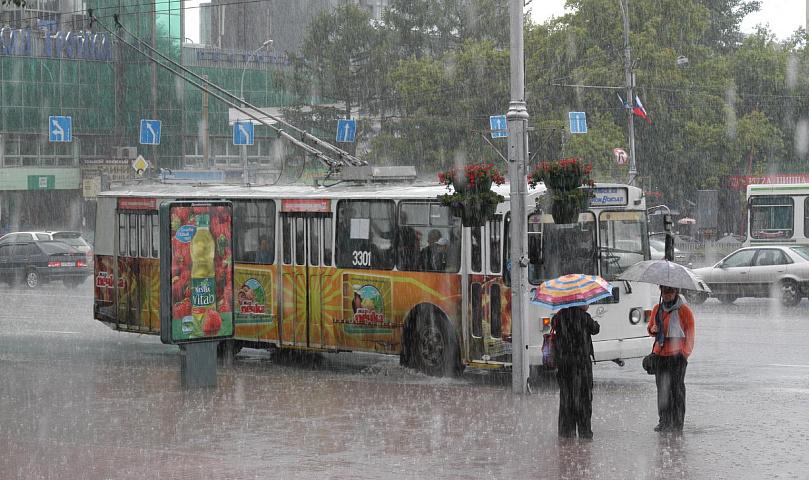 Новая неделя в Новосибирске начнётся с дождей 