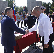 Мэр Кудрявцев: молодым полицейским вручили первые офицерские погоны
