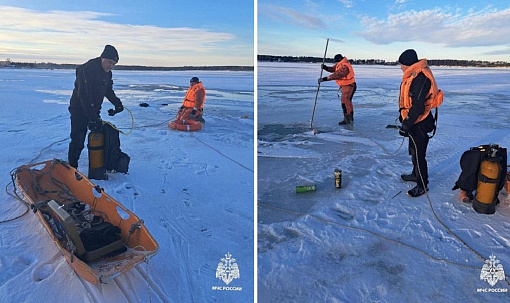 Тело погибшего рыбака достали из воды в Бердском заливе