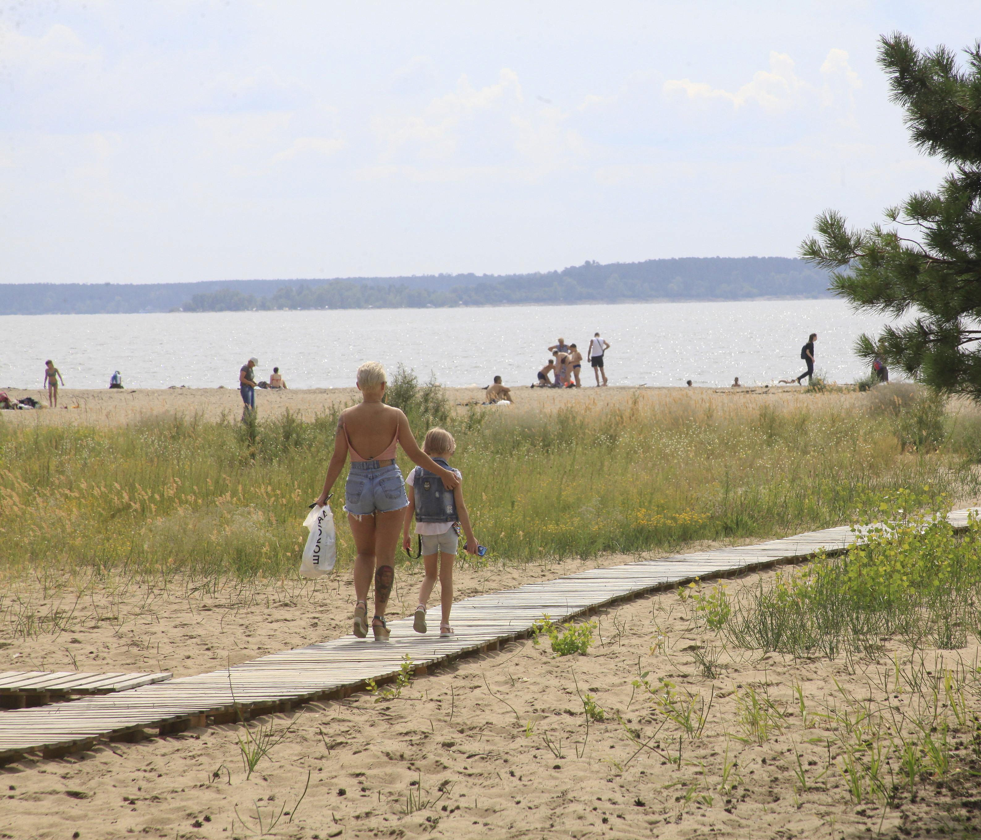 Все шесть официальных пляжей в Новосибирске открыты для купания