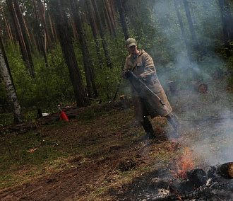 Противопожарный режим продлили до 23 мая в Новосибирской области