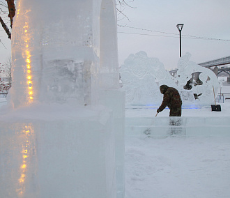 Стала известна тема ледового городка на Михайловской набережной