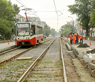 Платформы венского типа для остановки трамваев появятся в Новосибирске