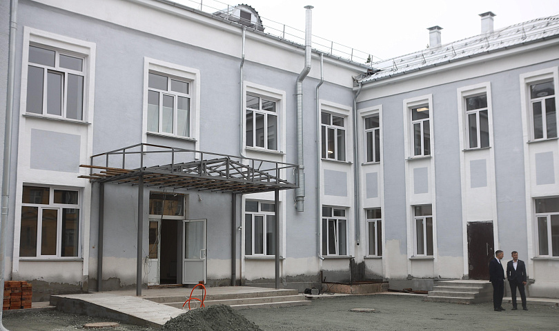 Мэр Кудрявцев: в школе №32 после ремонта создали 325 учебных мест
