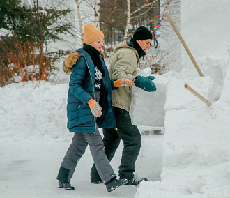Зимняя сказка: лучшую снежную скульптуру выберут в Кировском районе