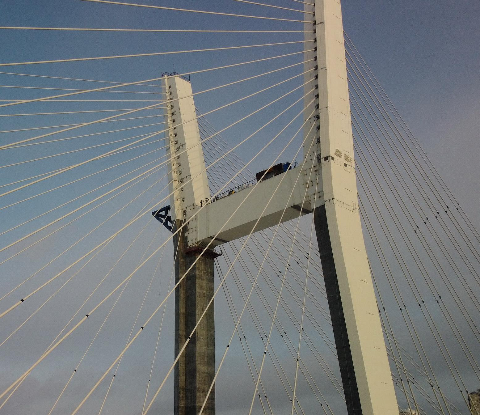 Открыли ещё один съезд левобережной развязки 4-го моста в Новосибирске