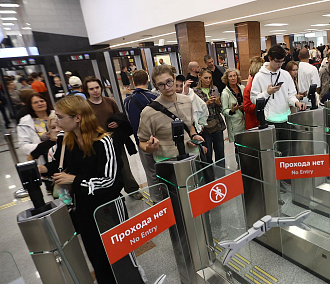 Оплату проезда по биометрии внедрят на всех станциях новосибирского метро