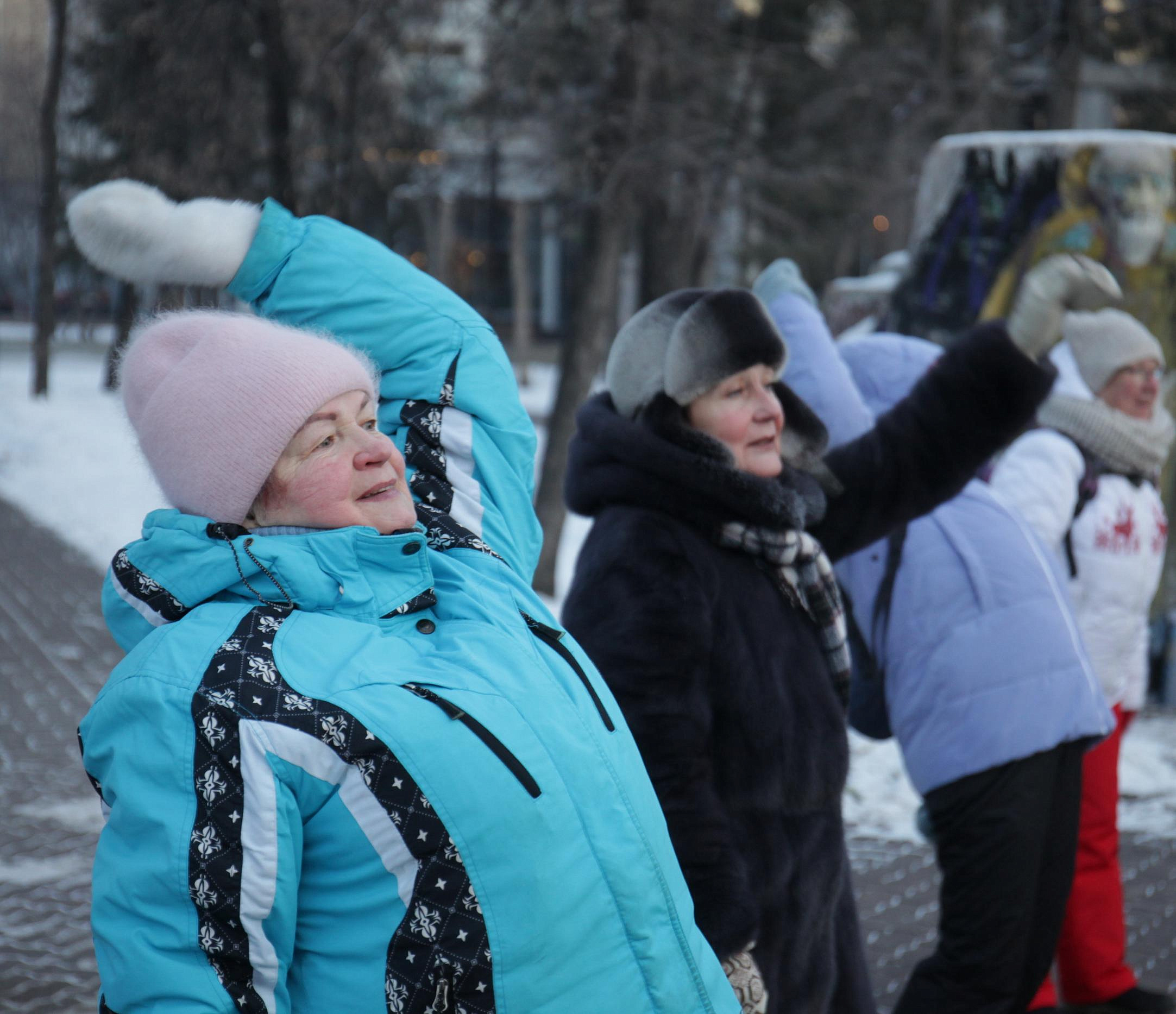 Зимний сезон парковой гимнастики откроют 3 декабря в Новосибирске