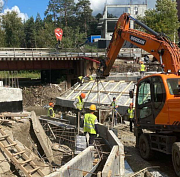 Мост на улице Сухарной готовят к монтажу пролётного строения