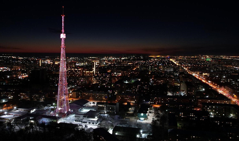 Новосибирская телебашня окрасится в цвета флагов России и Беларуси