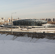 Смотровую площадку с видом на «Сибирь-Арену» оценил мэр Кудрявцев