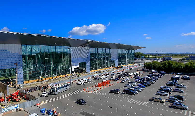 Самый приятный этап: как завершают стройку нового аэровокзала в Толмачёво