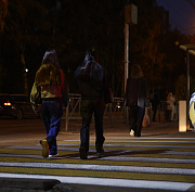 Ещё 33 гобо-проектора подсветят пешеходные переходы в Новосибирске