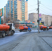90 тонн грязи и смёта вывозят каждые сутки с улиц Центрального округа