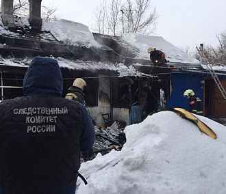 В Новосибирске возбудили уголовное дело из-за гибели детей на пожаре