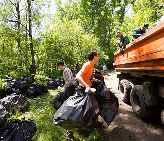 Экологи Новосибирска посчитали количество городского мусора за год