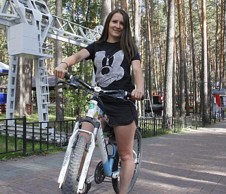 Леди на велосипеде Анна Шуйская: «Качу, куда хочу!»