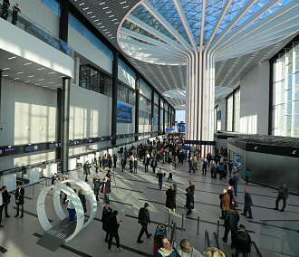 Минтранс объяснил, как работает новый терминал аэропорта Толмачёво