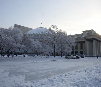 Театральный сквер в Новосибирске начнут омолаживать в 2021 году