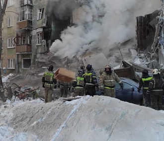 Подъезд пятиэтажки на улице Линейной обрушился из-за взрыва газа