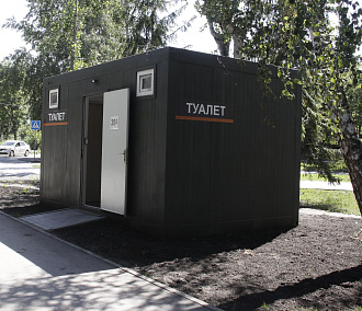 Временный туалет на Монументе Славы меняют на круглогодичный