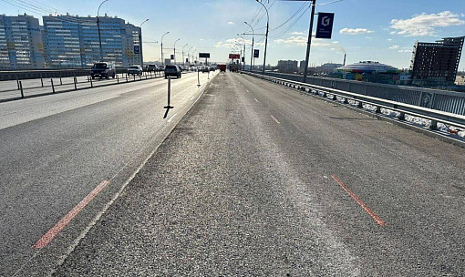Мэр Кудрявцев: на Димитровском мосту завершают первый этап ремонта