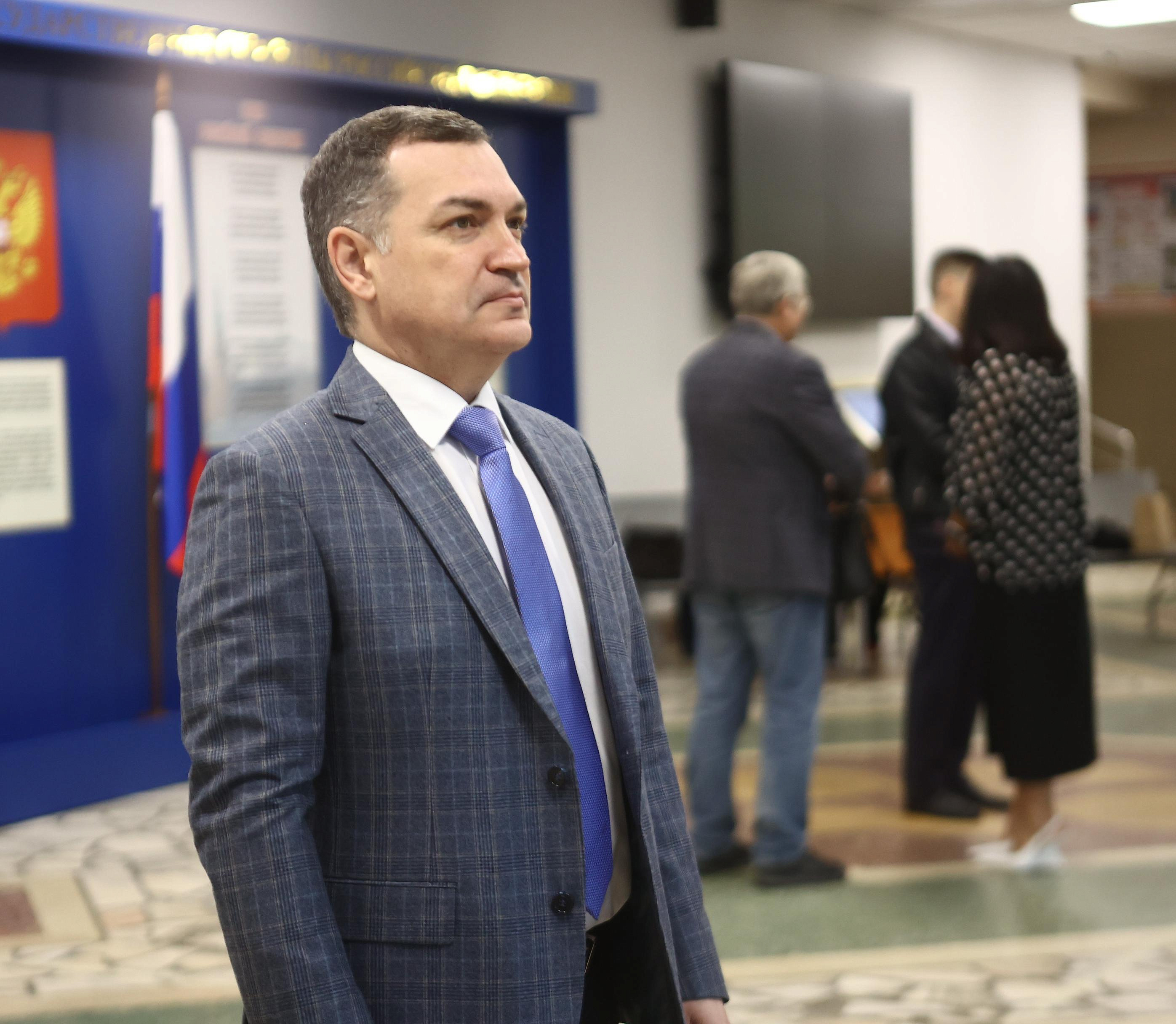 Мэр Кудрявцев и губернатор Травников проголосовали на выборах