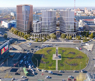 Сквер и парковка вместо павильонов: какой будет площадь Маркса к 2027 году