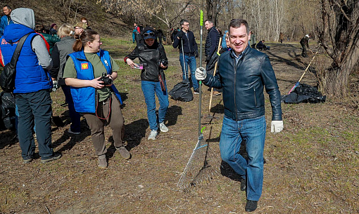 Мэр Кудрявцев: вывезти мешки после субботника нужно до конца недели