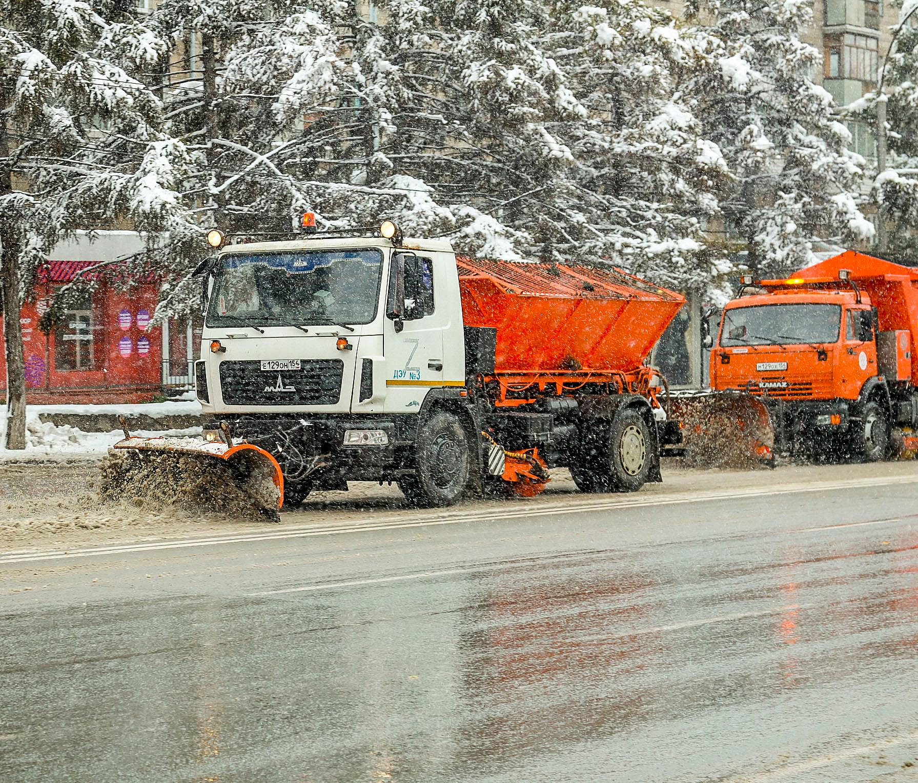 Городской штаб по контролю за уборкой дорог создадут в Новосибирске