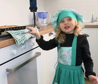 Четырёхлетняя сибирячка ведёт кулинарный блог в Instagram
