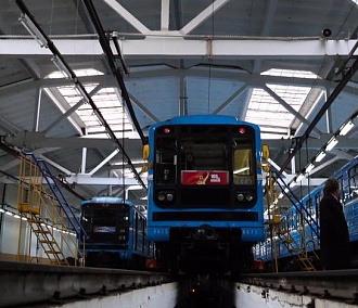 Голубой вагон: как выглядит поезд метро после капремонта