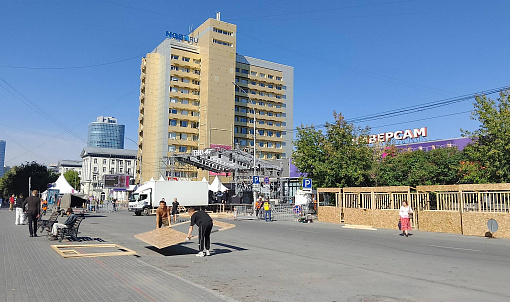 Улица Ленина в центре Новосибирска стала пешеходной на 5 дней