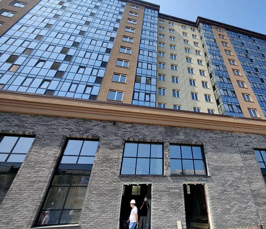 Завершается строительство ЖК на месте снесённого клуба «Отдых»