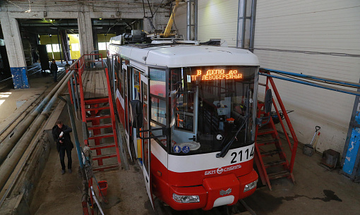 Движение трамваев скорректируют из-за стройки моста в Новосибирске