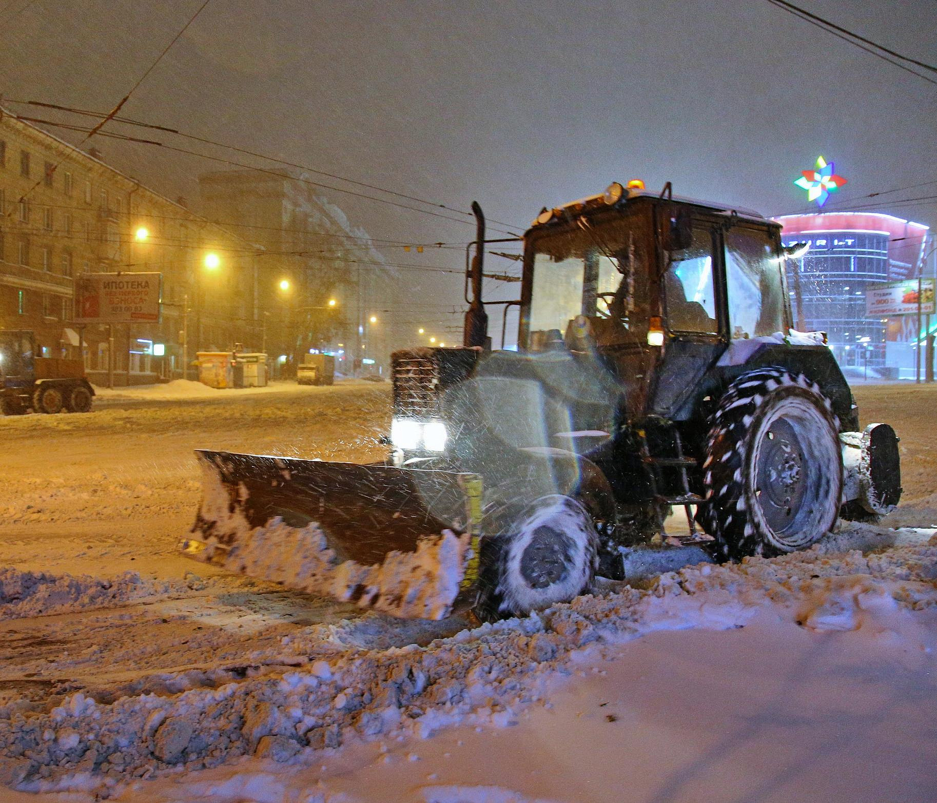 Где будут убирать снег 23 ноября в Новосибирске — список улиц