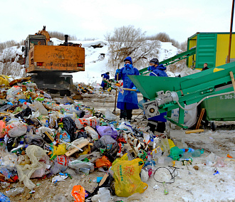 Три полигона с сортировкой мусора построят в Новосибирской области