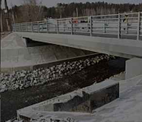 Новый мост у Заельцовского парка