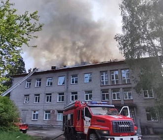 Центральная клиническая больница вспыхнула в Академгородке