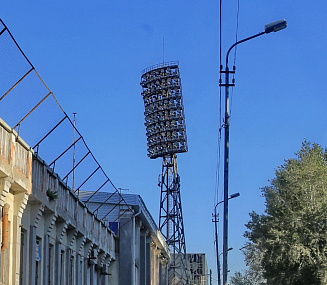 Прожекторы нового поколения осветят стадион «Спартак» в следующем году