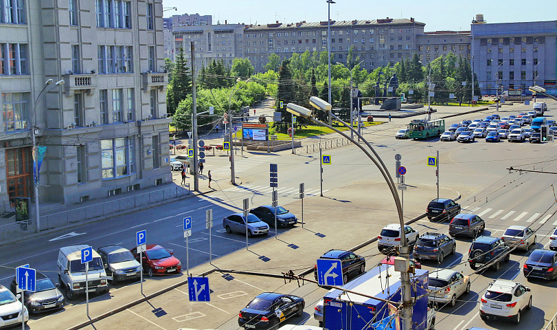 44 места концентрации ДТП нашли в Новосибирске: список улиц