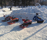 Пункты проката электроснегокатов открылись в скверах Новосибирска
