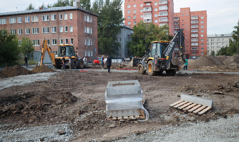 Парковку добавят в новый сквер на Котовского по просьбе местных жителей